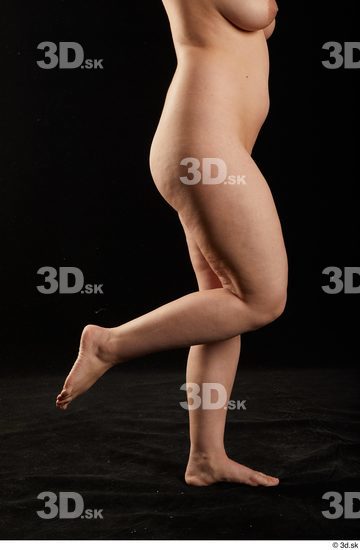 Woman White Chubby Female Studio Poses