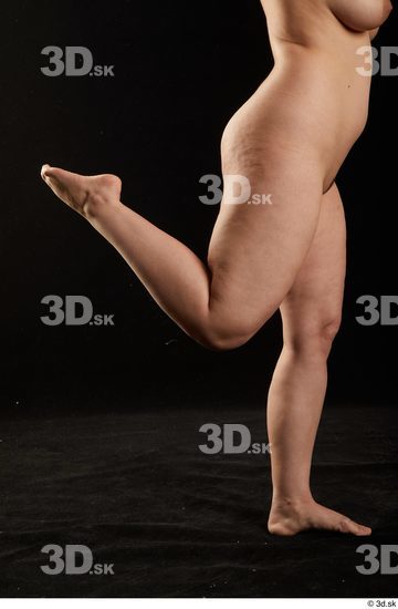 Woman White Chubby Female Studio Poses