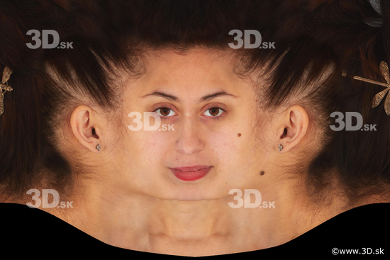 Head Woman White Head textures