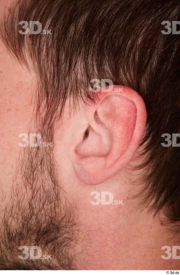 Ear Man White Casual Slim Street photo references