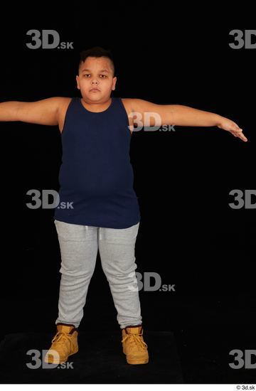 Whole Body Man T poses White Sports Overweight Standing Top Studio photo references