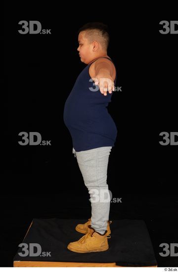 Whole Body Man T poses White Sports Overweight Standing Top Studio photo references