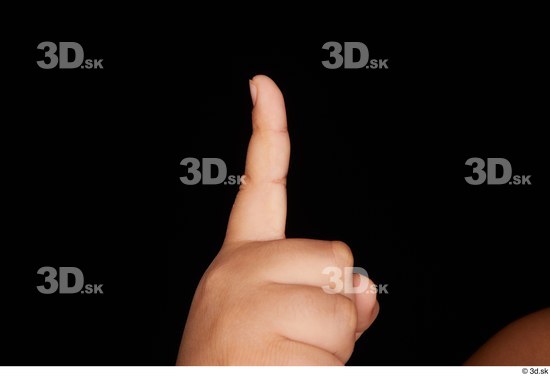 Fingers Man White Nude Overweight Studio photo references