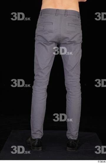 Leg Man White Shoes Trousers Slim Studio photo references