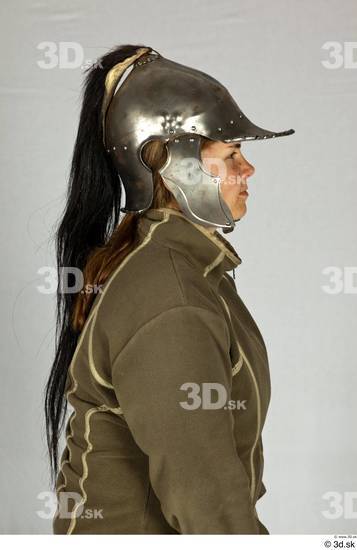 Head Woman White Helmet Costume photo references