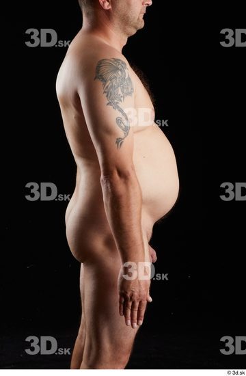 Arm Man White Nude Chubby Studio photo references