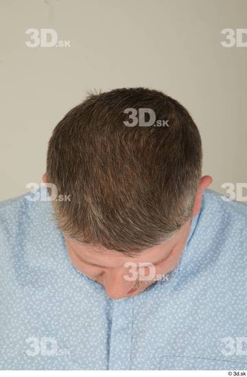 Head Hair Man White Casual Overweight Street photo references