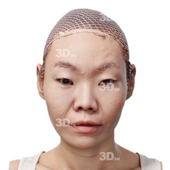 Head Woman Asian