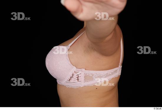 Serina Gomez breast chest lingerie pink bra  jpg