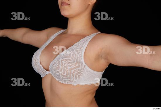 Serina Gomez breast chest lingerie underwear white bra  jpg