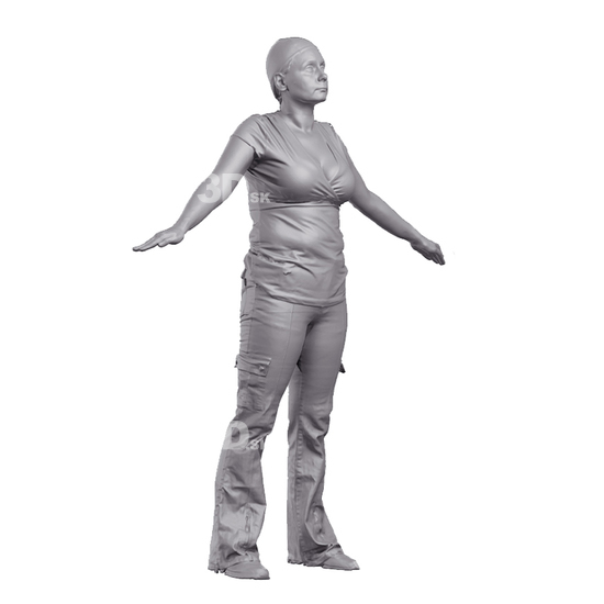 Malvina 3D Scan of Body