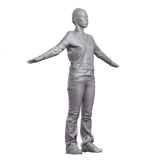 Zina 3D Scan of Body