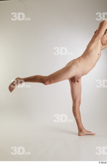 Leg Man White Nude Slim Studio photo references