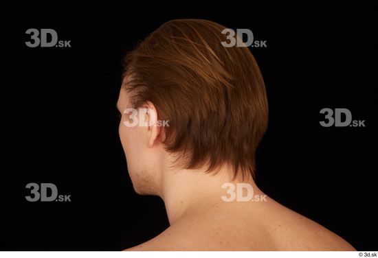Hair Man White Studio photo references