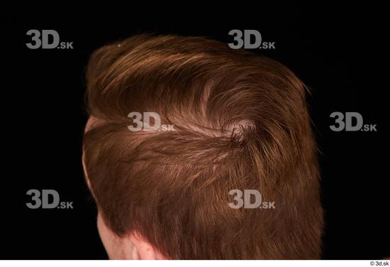 Hair Man White Studio photo references