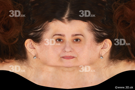 Head Woman White Head textures