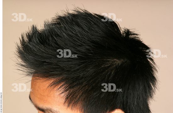 Hair Man Asian Athletic
