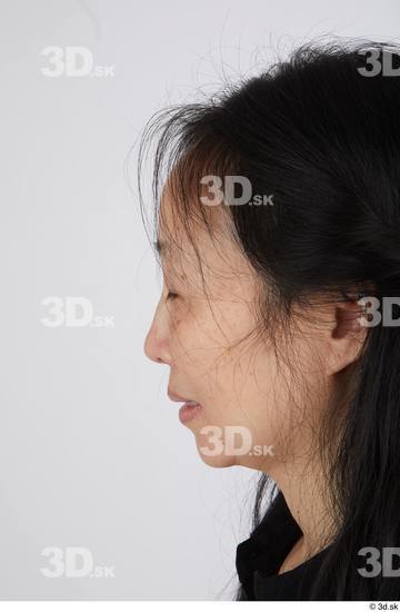 Nose Woman Asian Casual Slim Street photo references