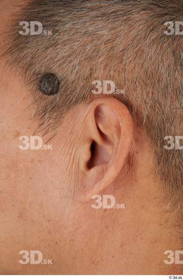 Ear Man Asian Casual Slim Street photo references