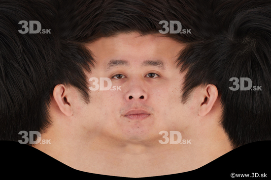 Head Man Asian Head textures