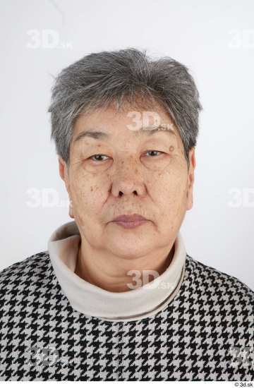 Face Head Hair Woman Asian Casual Chubby Street photo references