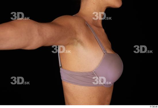 Chest Breast Woman White Underwear Bra Slim Studio photo references
