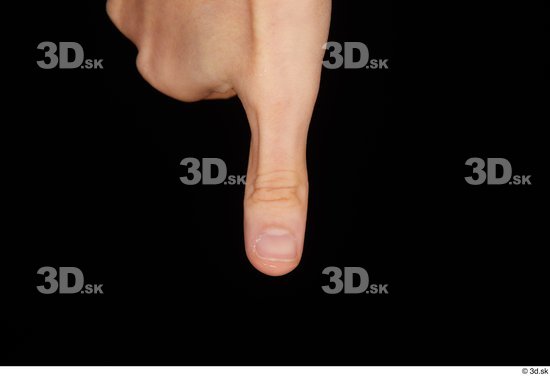 Fingers Woman White Slim Studio photo references