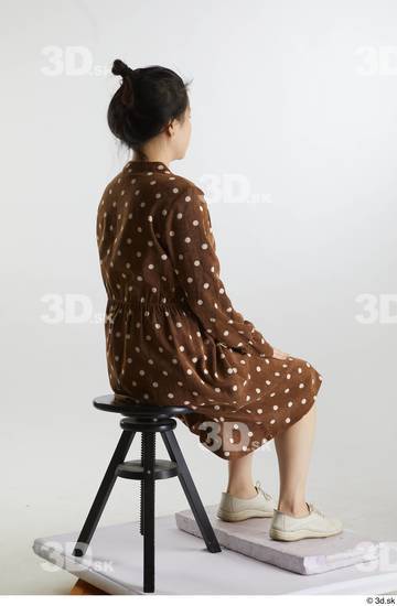 Woman Asian Slim Female Studio Poses