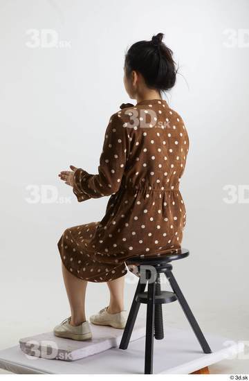 Woman Asian Slim Female Studio Poses