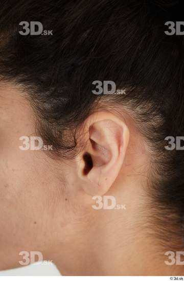 Ear Woman Casual Slim Street photo references