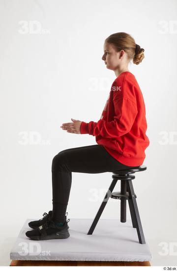 Woman White Average Female Studio Poses