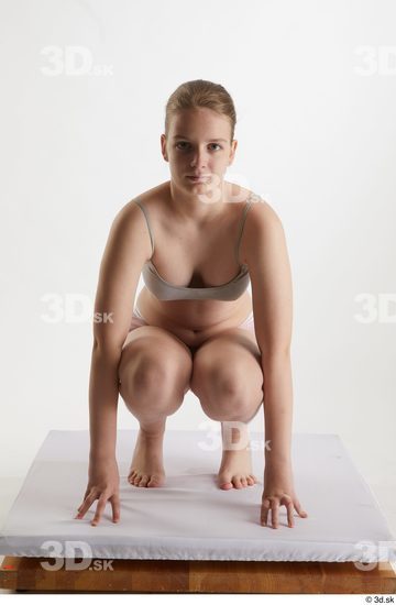 Woman White Average Female Studio Poses