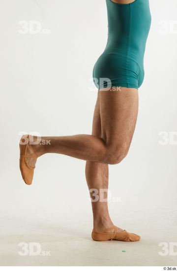 Man White Slim Male Studio Poses