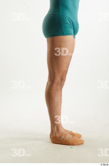 Man White Slim Male Studio Poses