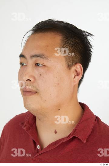 Head Hair Man Asian Casual Chubby Street photo references