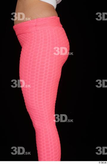 Leticia casual dressed pink leggings thigh  jpg