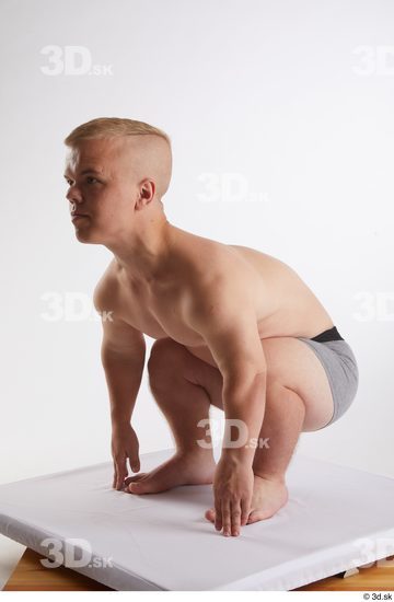 Man White Average Male Studio Poses