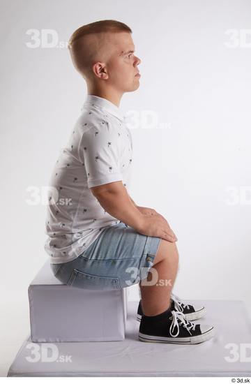 Man White Average Male Studio Poses