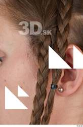 Groom references Lucidia  003 braided hair brown long hair…