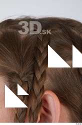 Groom references Lucidia  003 braided hair brown long hair…