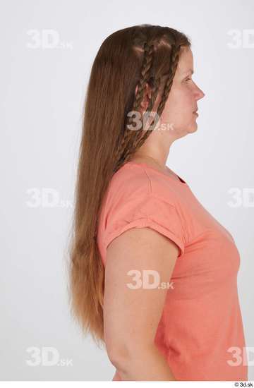 Hair Woman White Average Studio photo references