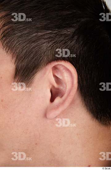 Ear Man Asian Casual Slim Street photo references