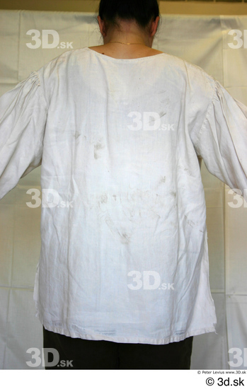 Upper Body Woman White Historical Shirt Costume photo references