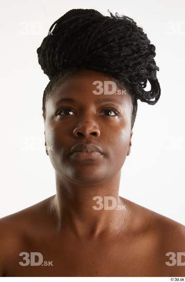 Head Woman Black Average