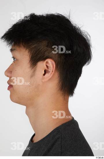 Head Hair Man Asian Casual Slim Street photo references