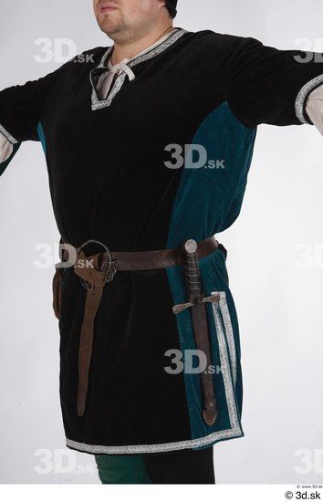 Upper Body Man T poses White Formal Costume photo references