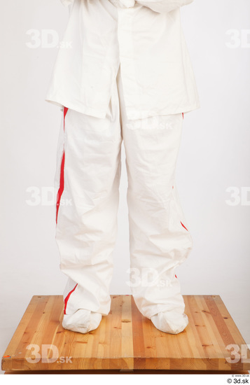 Man White Uniform Studio photo references