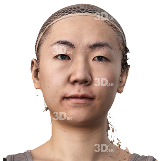Head Woman Asian