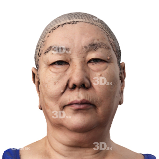 Head Woman Asian