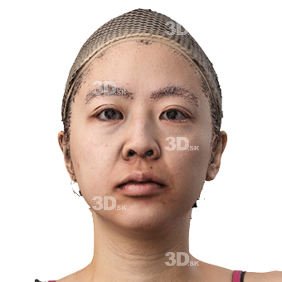 Head Woman Asian